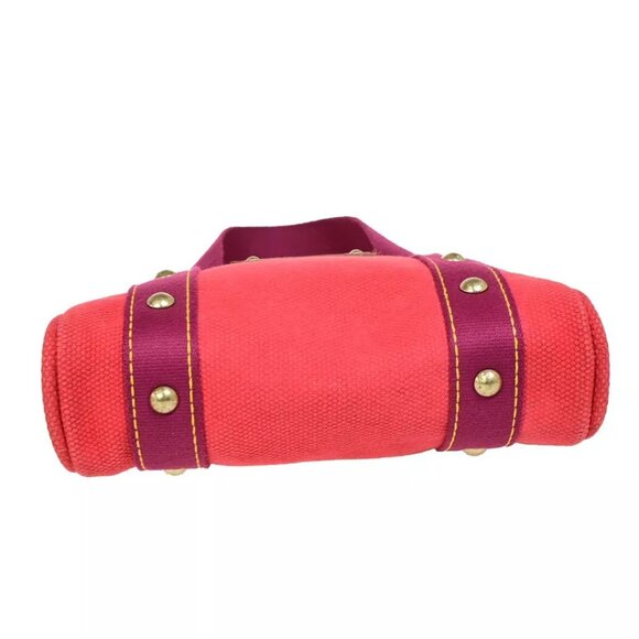 AUTHENTICITY GUARANTEED LOUIS VUITTON Cabas PM Hand Bag Antigua Canvas - Picture 5 of 15